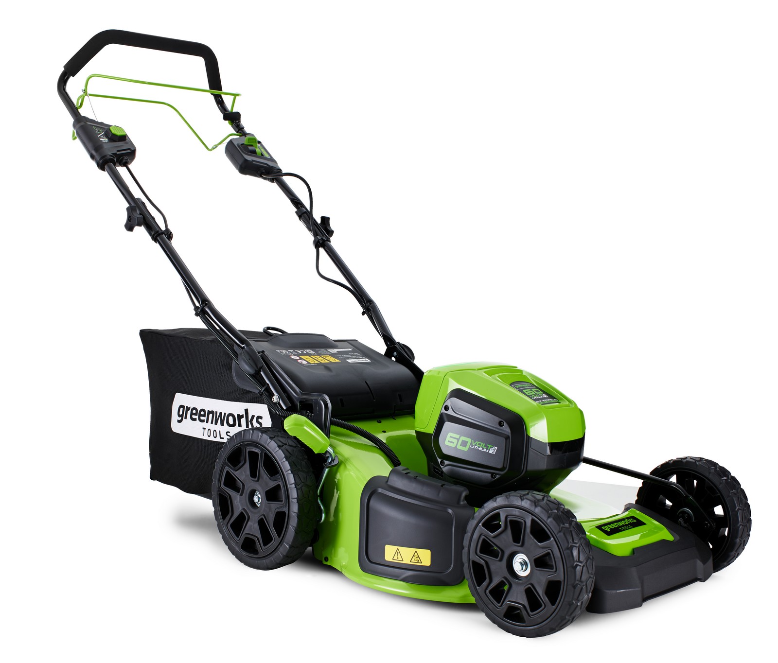 Газонокосилка аккумуляторная GreenWorks GD60LM46SPK4 (АКБ 1х4Ач + ЗУ)