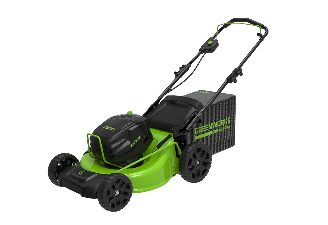 Газонокосилка аккумуляторная GreenWorks GC82LM51SP2K2 (АКБ 1х5Ач + ЗУ)