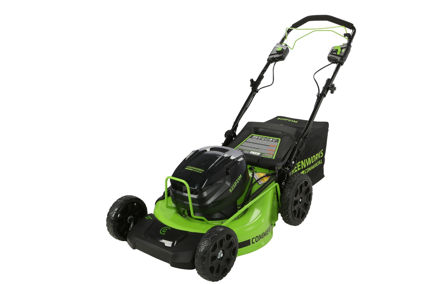 Газонокосилка аккумуляторная GreenWorks GC82LM51SP2K2 (АКБ 1х5Ач + ЗУ)