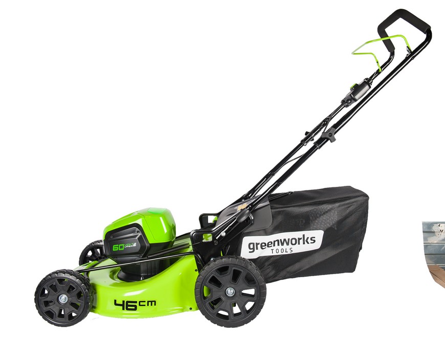 Газонокосилка аккумуляторная GreenWorks GD60LM46HPK4 (АКБ 1х4Ач + ЗУ)