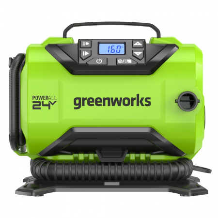 Компрессор автомобильный аккумуляторный GreenWorks ACG301 (без АКБ и ЗУ)