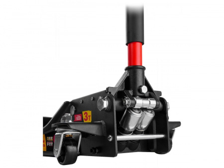 Домкрат подкатной 3т быстрый подъем 75-505мм STARTUL AUTO (h min 75мм, h max 505мм, Quick LIFT)