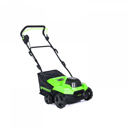 Аэратор-скарификатор аккумуляторный GreenWorks GD40SC38IIK4 (АКБ 1х4Ач + ЗУ)