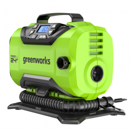 Компрессор автомобильный аккумуляторный GreenWorks ACG301 (без АКБ и ЗУ)