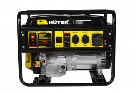 Бензиновый электрогенератор Huter DY9500L