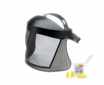 Защита лица и слуха с нейлоновой сеткой и берушами STIHL