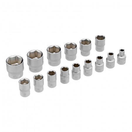 Набор инструментов, 1/2", CrV, пластиковый кейс 31 предмет Stels