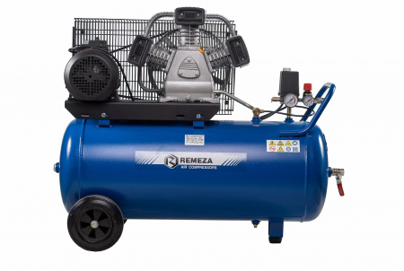 Компрессор поршневой ременной Remeza СБ 4/С-100.LB 40