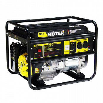 Бензиновый электрогенератор Huter DY8000L