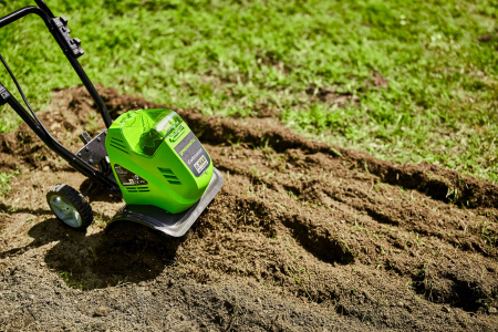 Культиватор аккумуляторный GreenWorks G40TL (без АКБ и ЗУ)