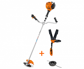 Бензиновая мотокоса STIHL FS 70 C-E косильная головка DuroCut 20-2 нож 230-2