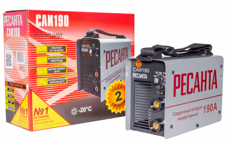 Сварочный аппарат инверторный Ресанта САИ 190
