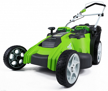 Газонокосилка аккумуляторная GreenWorks G40LM49DB (без АКБ и ЗУ)