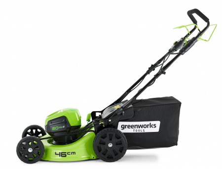 Газонокосилка аккумуляторная GreenWorks GD60LM46SPK4 (АКБ 1х4Ач + ЗУ)
