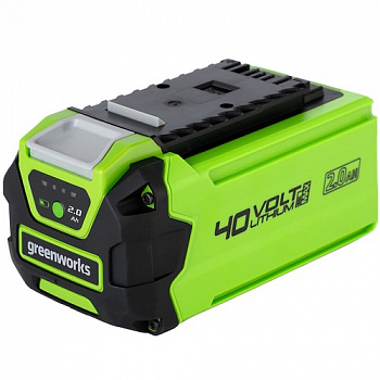 Аккумулятор GreenWorks G40USB2 40V 2,0Ач с USB разъемом