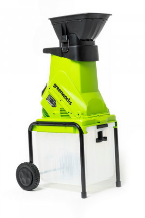 Измельчитель садовый электрический GreenWorks GACSB