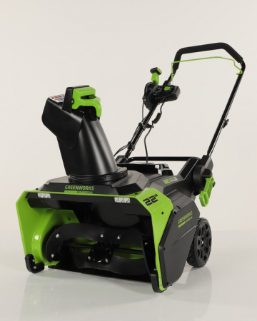 Снегоуборщик аккумуляторный GreenWorks GD82STK5 (АКБ 1х5Ач + ЗУ)