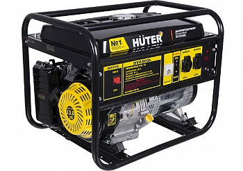 Бензиновый электрогенератор Huter DY6500L