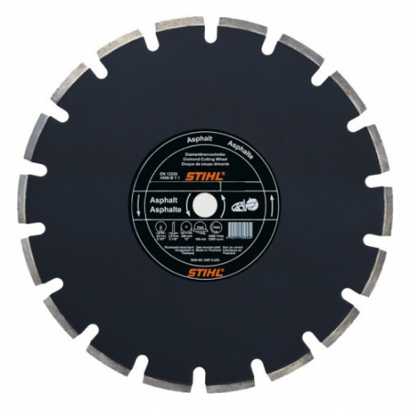 Алмазный диск для асфальта, свежего бетона STIHL D-A80 400мм