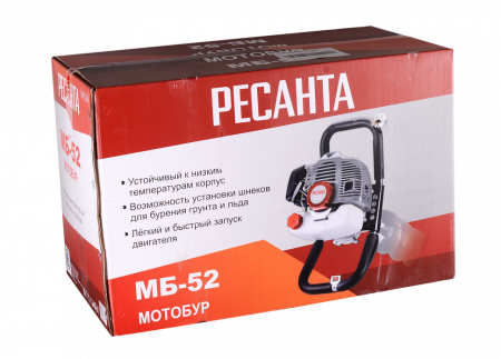 Мотобур Ресанта МБ-52