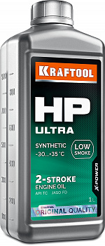 KRAFTOOL HP Ultra, 1л, cинтетическое масло для 2-тактных двигателей (41501-1)