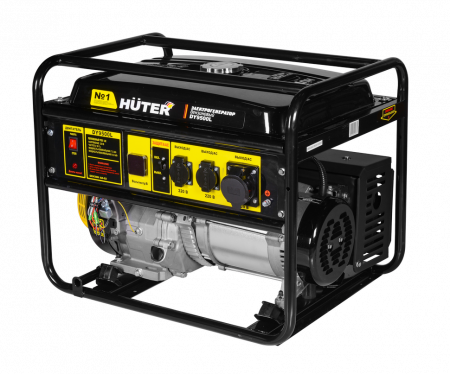 Бензиновый электрогенератор Huter DY9500L