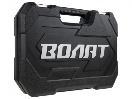Набор головок и бит 94пр. ВОЛАТ (1/4", 1/2", 6 граней)