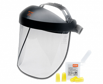 Защита лица с пластиковым щитком и берушами STIHL