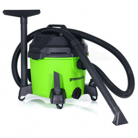 Строительный пылесос GreenWorks G120WDV