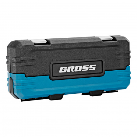 Набор инструментов, 1/4", CrV, 120 зубьев, 42 предмета Gross