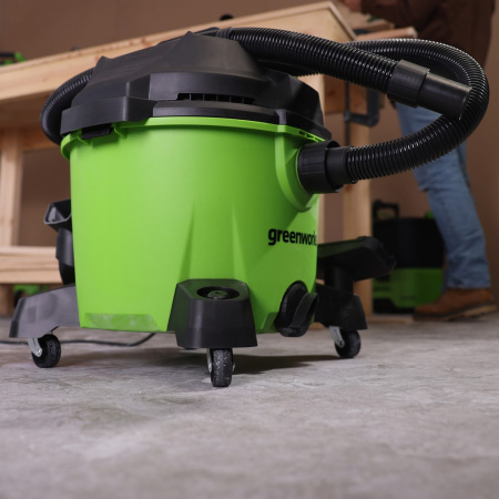Строительный пылесос GreenWorks G120WDV