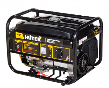 Бензиновый электрогенератор Huter DY4000LX с электростартером