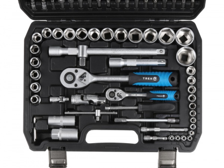 Набор головок и бит 94пр. TREK (1/4", 1/2", 6 граней)