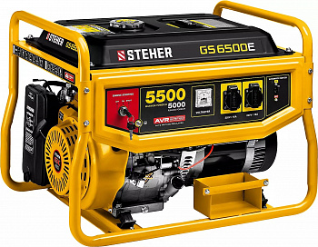 Бензогенератор Steher GS-6500E