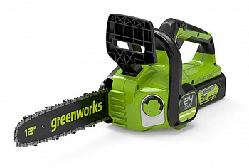 Цепная пила аккумуляторная GreenWorks GD24CS30 (без АКБ и ЗУ)