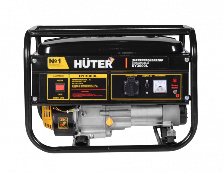 Бензиновый электрогенератор Huter DY3000L