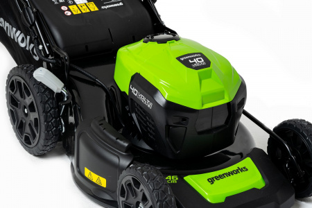 Газонокосилка аккумуляторная GreenWorks GD40LM46SP (АКБ 1х5Ач + ЗУ)