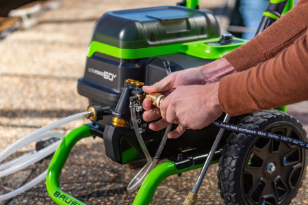 Мойка высокого давления аккумуляторная GreenWorks GDPW60DP (без АКБ и ЗУ)