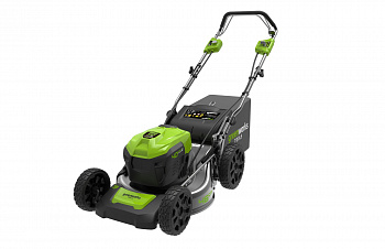 Газонокосилка аккумуляторная GreenWorks GD40LM46SPK4 (АКБ 1х4Ач + ЗУ)