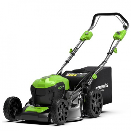 Газонокосилка аккумуляторная GreenWorks GD40LM46SPK4 (АКБ 1х4Ач + ЗУ)