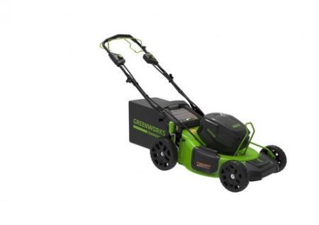 Газонокосилка аккумуляторная GreenWorks GC82LM51SP2K2 (АКБ 1х5Ач + ЗУ)