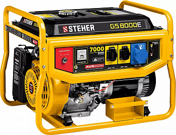 Бензогенератор Steher GS-8000E