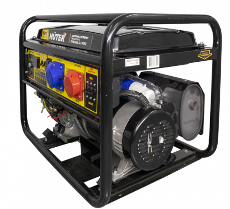Бензиновый электрогенератор Huter DY9500LX-3 PRO