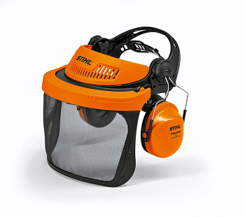 Защита лица и слуха с нейлоновой сеткой и наушниками STIHL G500 New