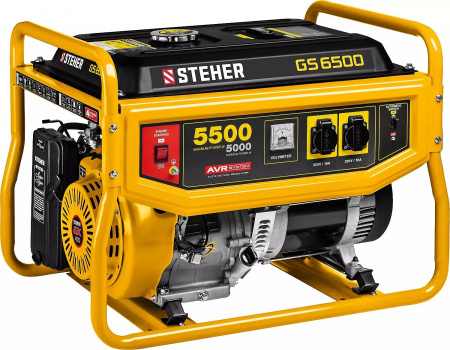 Бензогенератор Steher GS-6500