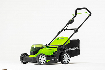Газонокосилка аккумуляторная GreenWorks G24X2LM41 (без АКБ и ЗУ)