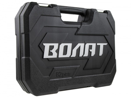 Набор головок и ключей 82пр. ВОЛАТ (1/4", 1/2", 6 граней)