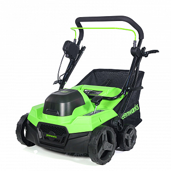 Аэратор-скарификатор аккумуляторный GreenWorks GD40SC38II (без АКБ и ЗУ)