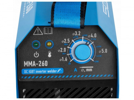 Инвертор сварочный Solaris MMA-260