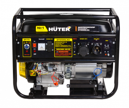 Бензиновый электрогенератор Huter DY6500LXA с АВР